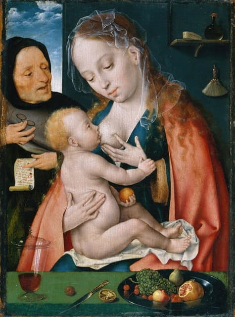 Joos Van Cleve - The Holy Family