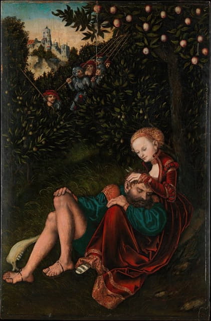 Lucas Cranach the Elder - Samson and Delilah