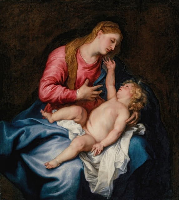 Anthony van Dyck - The Virgin and Child