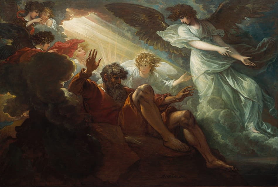 Benjamin West - Moses Shown the Promised Land