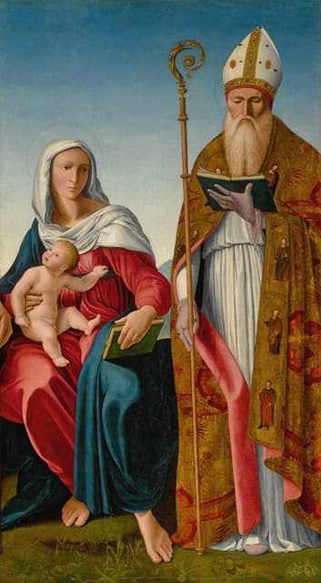 圣母和圣徒主教的孩子