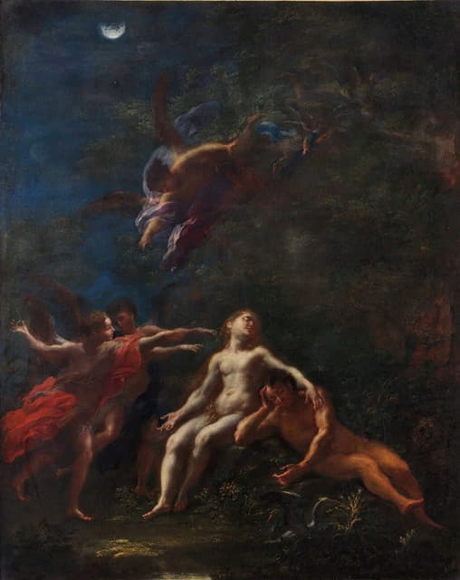 Giacomo Del Po - Sleep of Adam and Eve