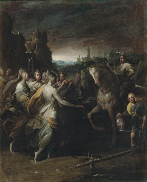 Giovanni Andrea Donducci - The Triumph Of David