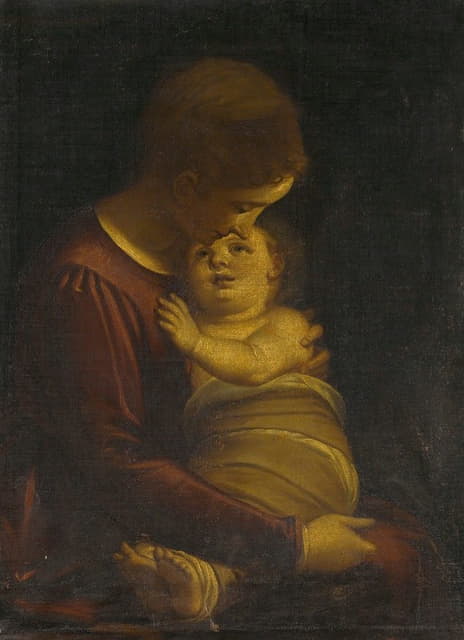 Luca Cambiaso - Madonna And Child