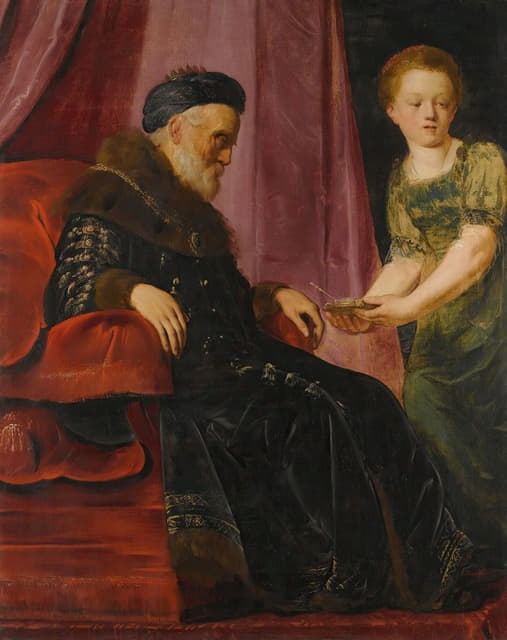 Pieter Fransz. de Grebber - King David And Abishag