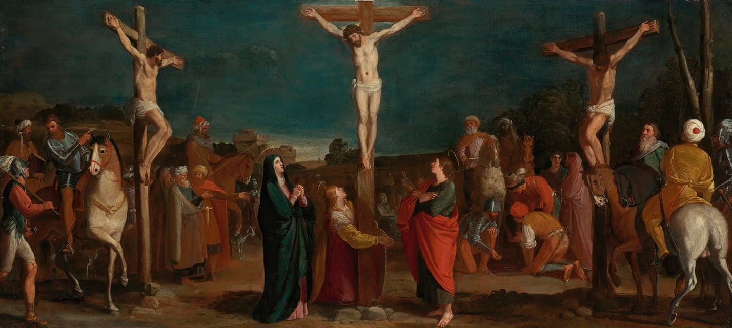 Bartolomeo Carducci - Crucifixion With Thieves