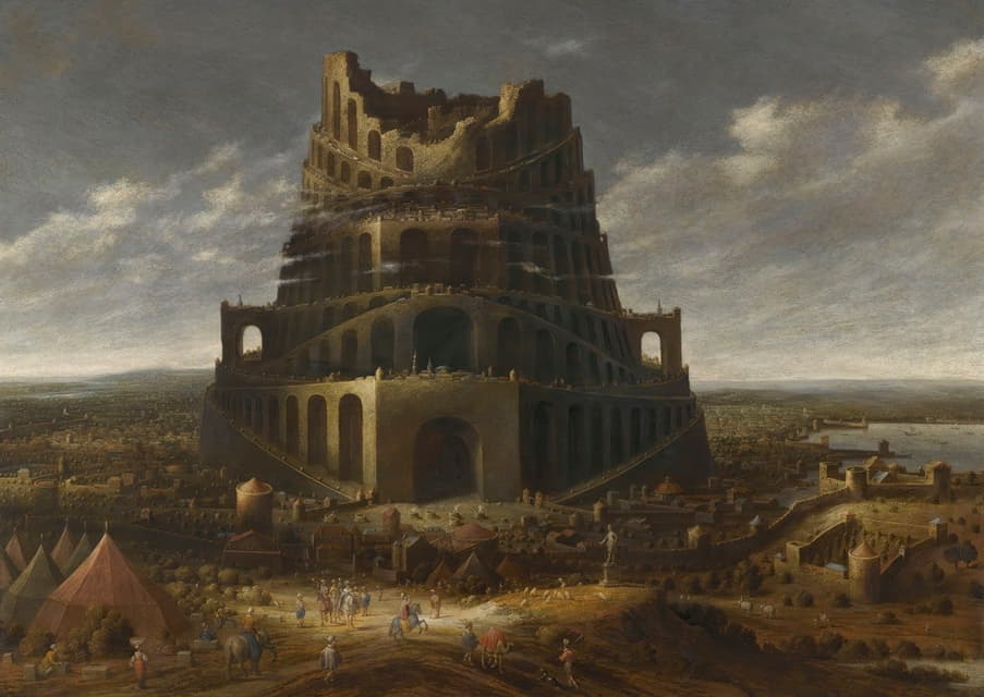 Jan Christiaensz Micker - The Tower Of Babel