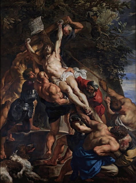 Peter Paul Rubens - The Raising of the Cross