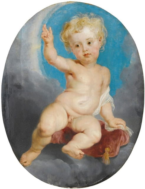 Studio of Pieter Paul Rubens - Christ Blessing