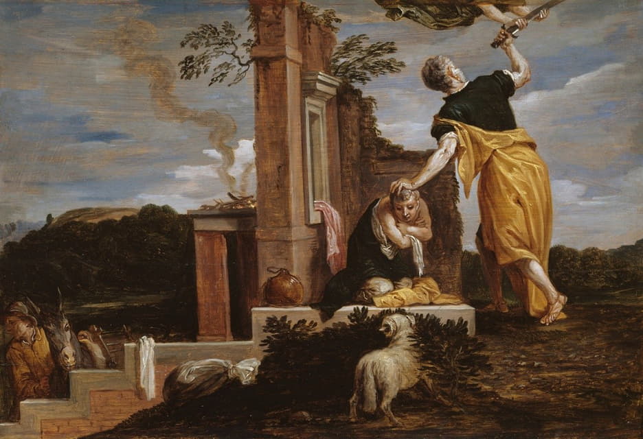 David Teniers The Younger - Abraham’s Sacrifice of Isaac