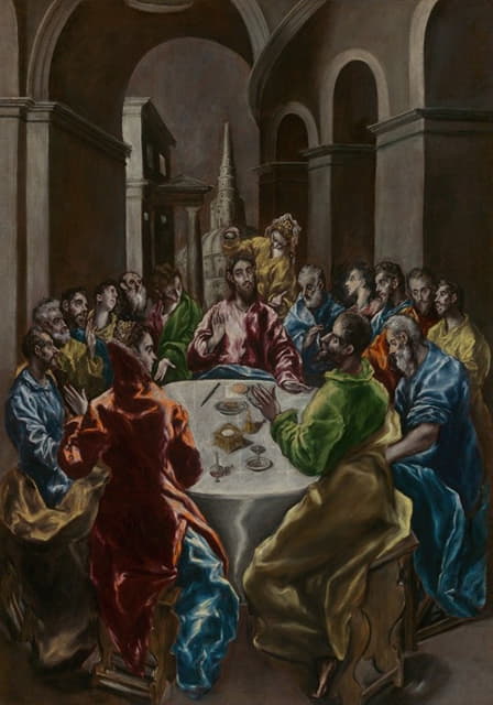 El Greco (Domenikos Theotokopoulos) - The Feast in the House of Simon