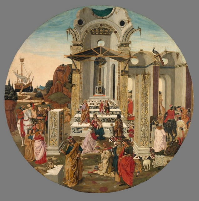 Raffaello Botticini - The Adoration of the Magi