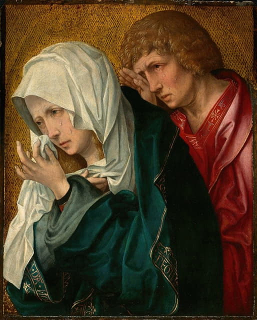 Workshop of Jacob Cornelisz. van Oostsanen - The Virgin and Saint John the Evangelist