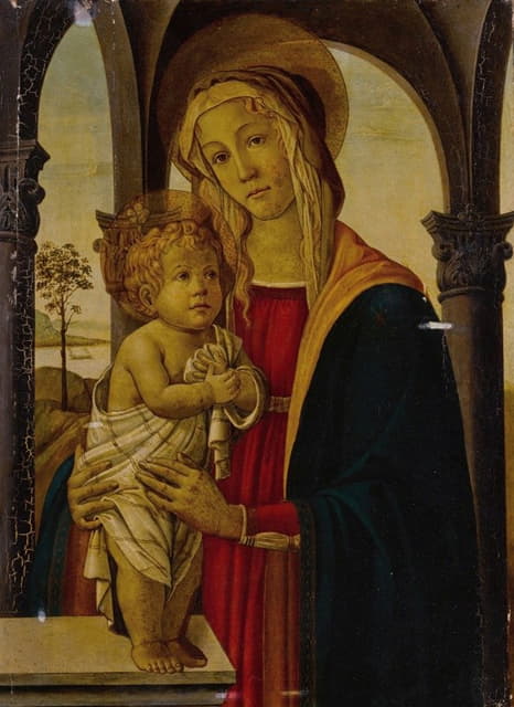 Workshop of Sandro Botticelli - Madonna and Child