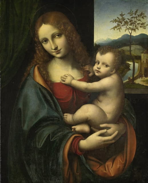 Giampietrino (Giovanni Pietro Rizzoli) - Madonna and Child