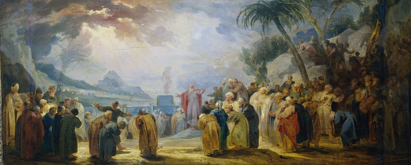 Jacob de Wit - Moses Choosing the seventy Elders