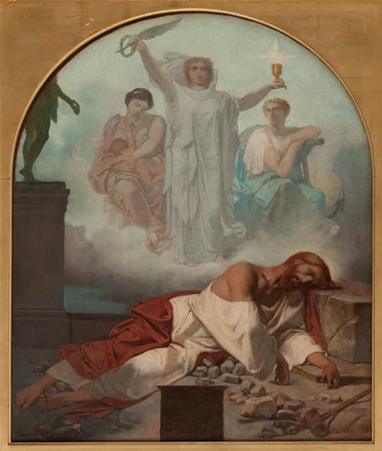 Théodore Pierre Nicolas Maillot - Martyre de Saint Jacques