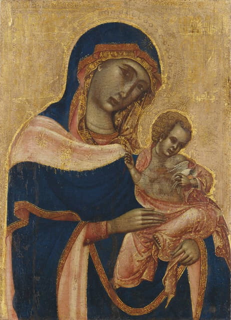 Master of the Sterbini Diptych - The Madonna and Child