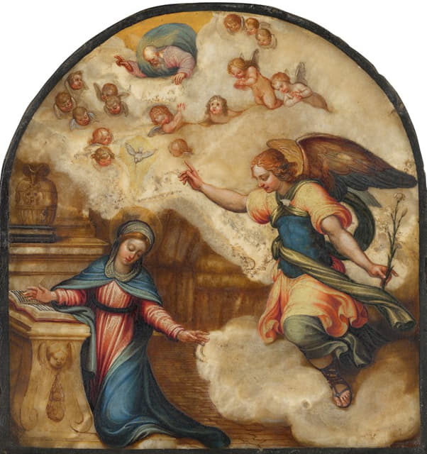 Tuscan School - The Annunciation