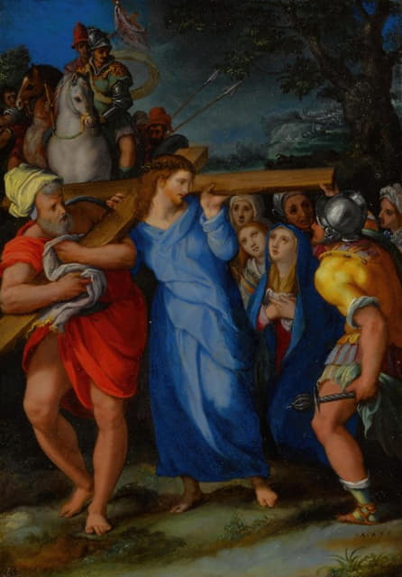 Alessandro Allori - Christ Carrying the Cross