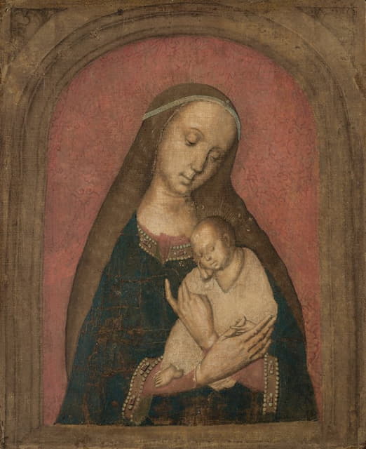 Master of the Dijon Madonna - The Virgin and Child