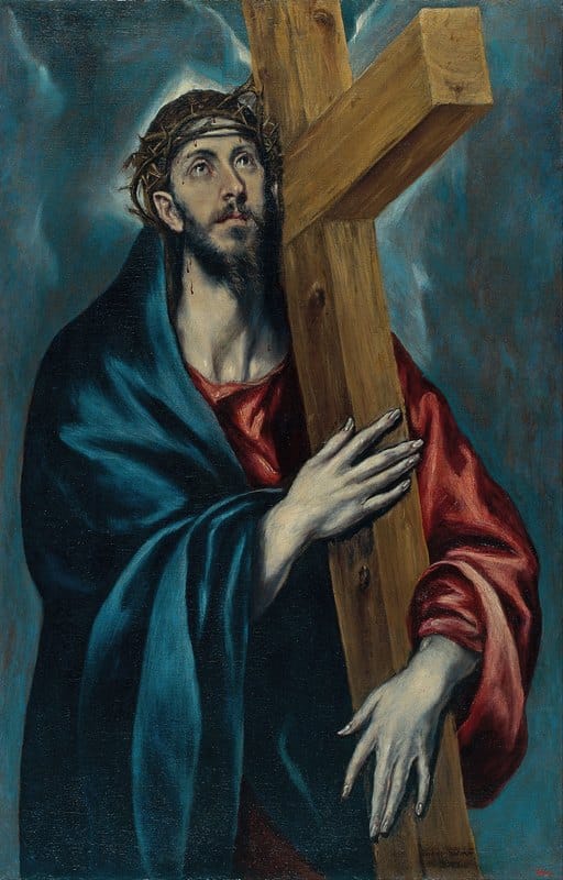 El Greco (Domenikos Theotokopoulos) - Christ Carrying the Cross