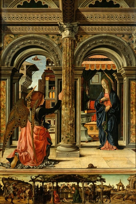 Francesco del Cossa - The Annunciation