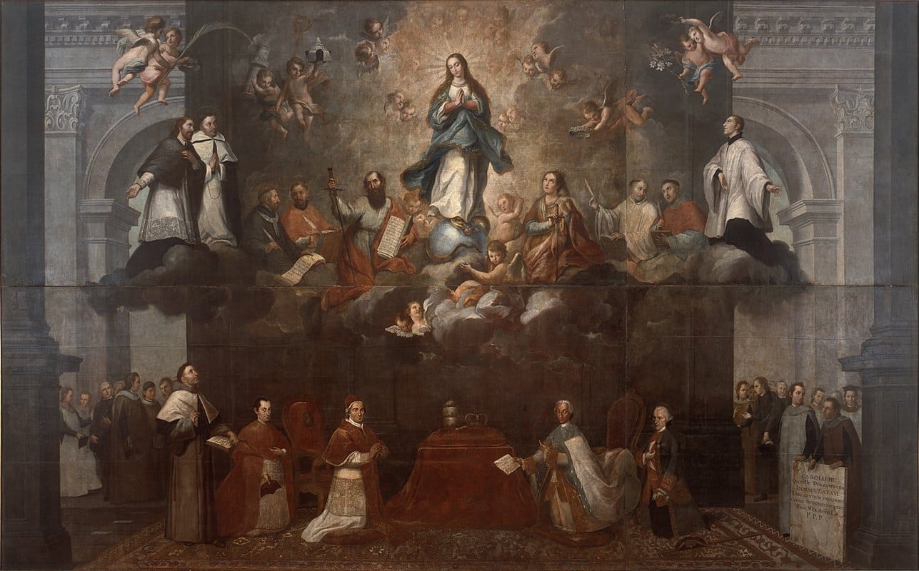 Francisco Antonio Vallejo - Glorification of the Immaculate Conception