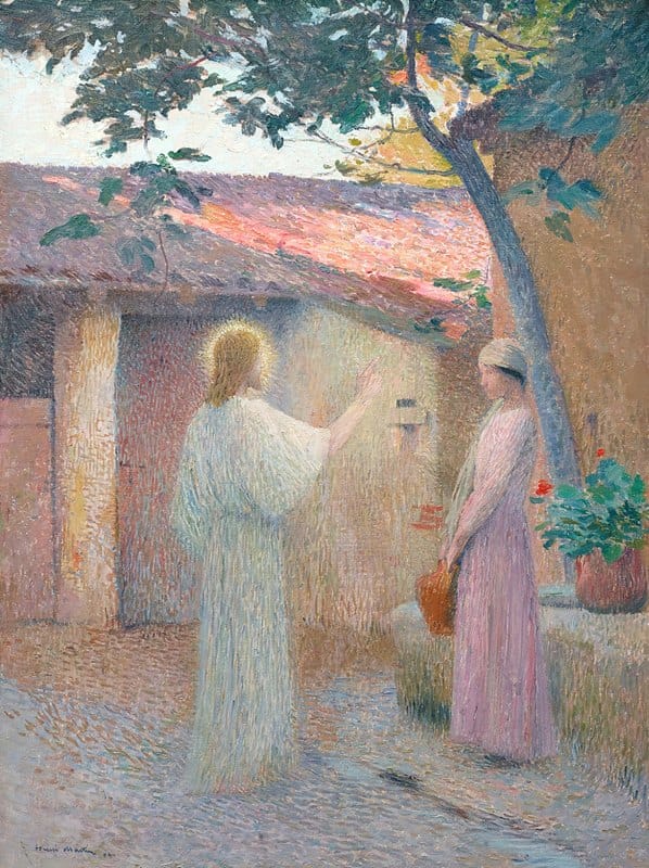 Henri Martin - Christ and the Woman of Samaria