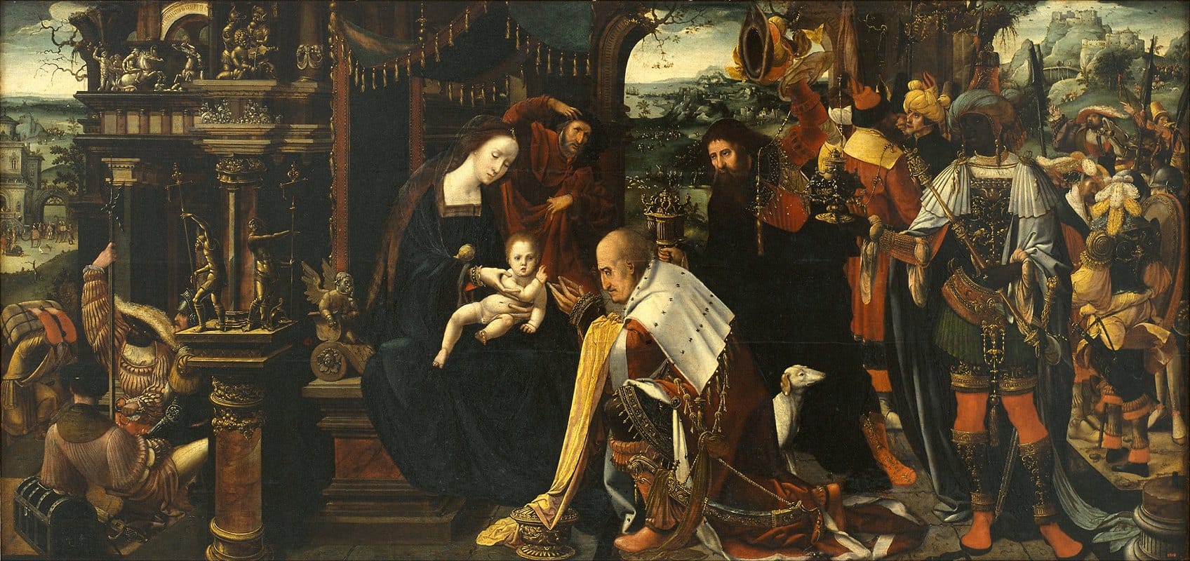 Master of the Antwerp Adoration - Epiphany