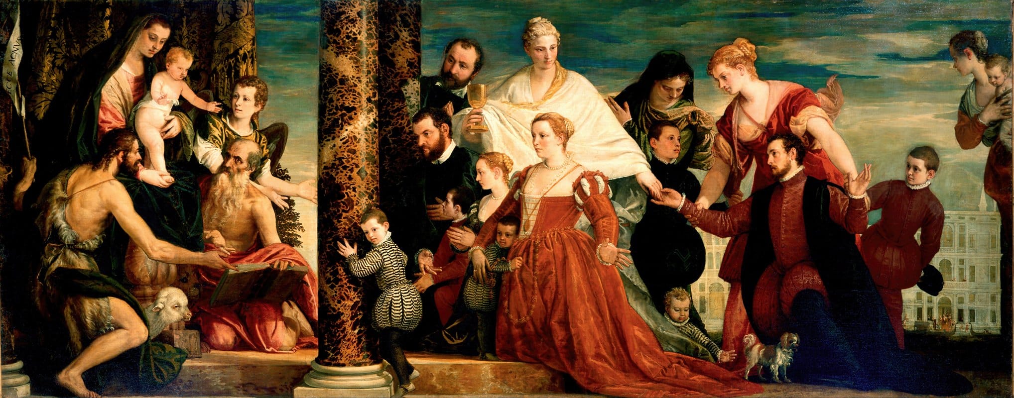 Paolo Veronese - The Madonna of the Cuccina Family