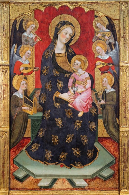Pere Serra - Virgin of the Angels
