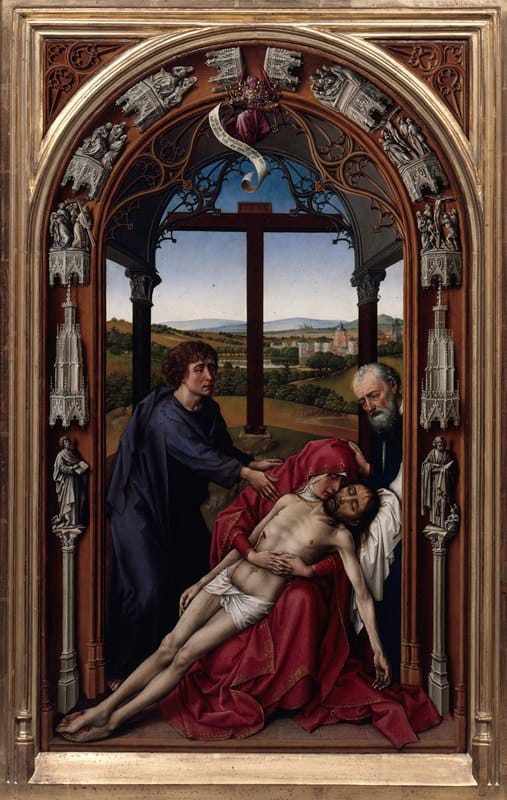 Rogier van der Weyden - The Altar of Our Lady (Miraflores Altar)