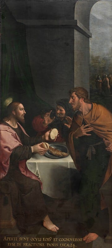 Ambrosius Francken I - The Supper at Emmaus