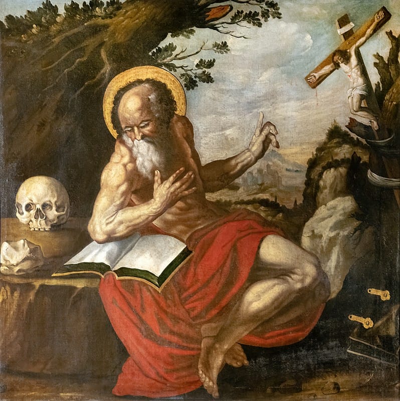 Anonymous - Saint Jerome in the desert