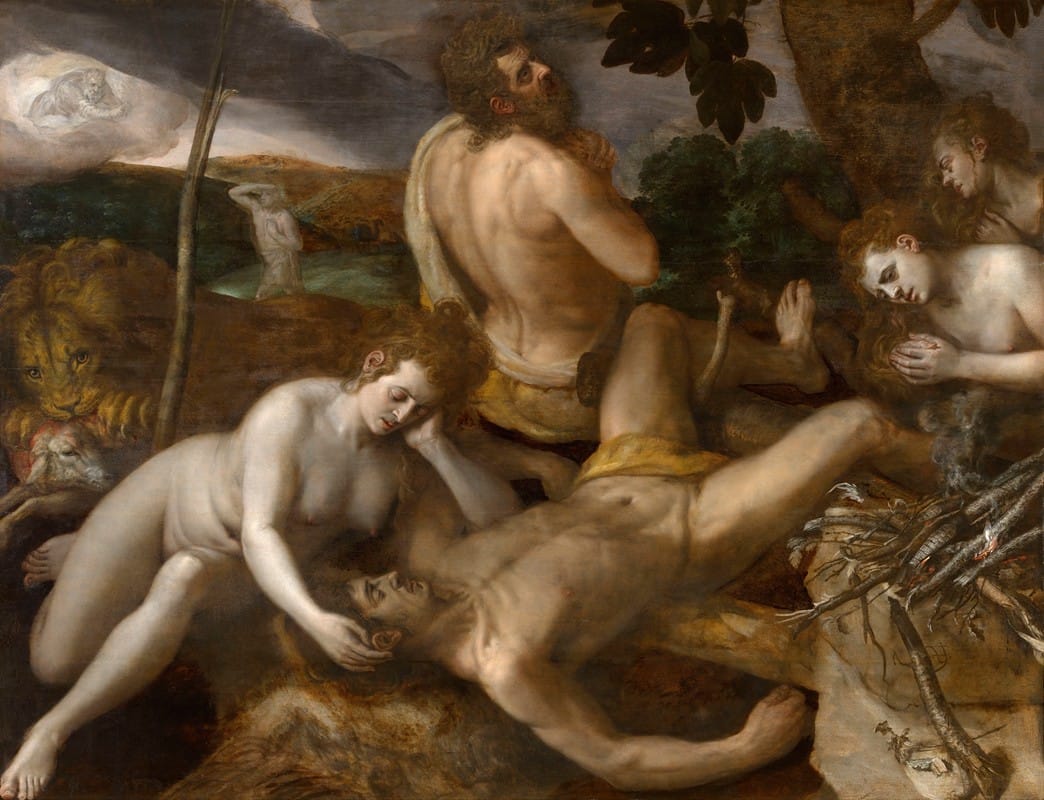 Frans Floris - The Lamentation over Abel