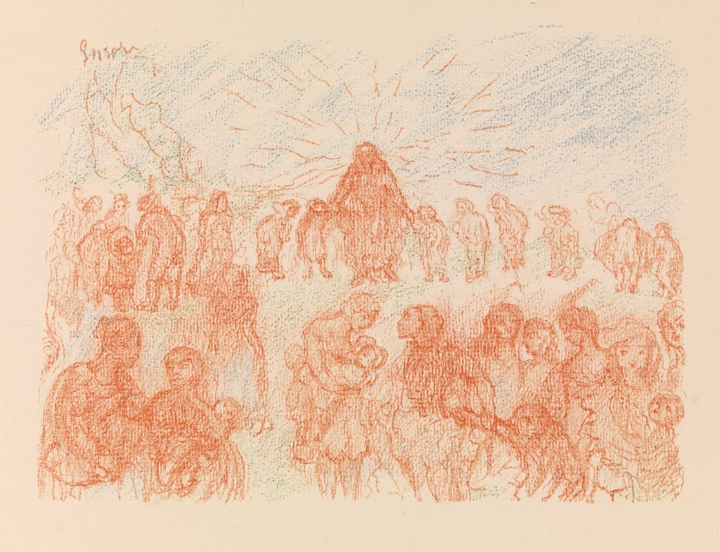 James Ensor - Let the Little Ones Come to Me