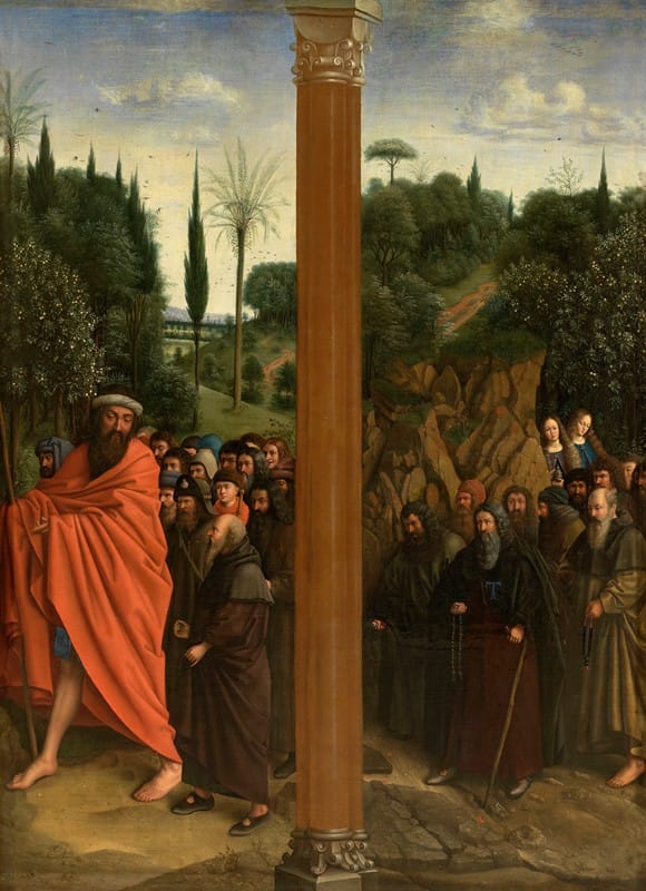 Jan van Eyck - Holy Hermits and Holy Pilgrims