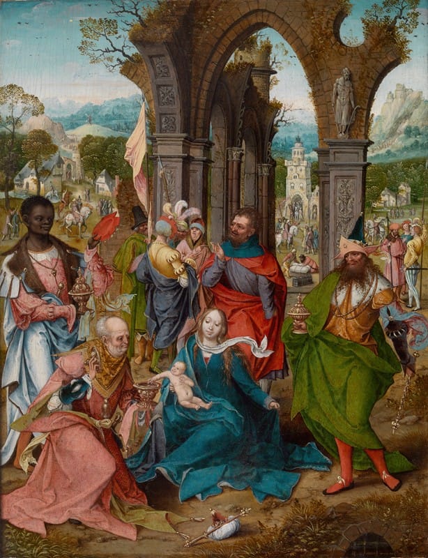 Master of the Antwerp Adoration - The Adoration of the Magi