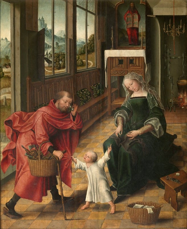 Master of the Legend of Saint Magdalene - The Holy Family