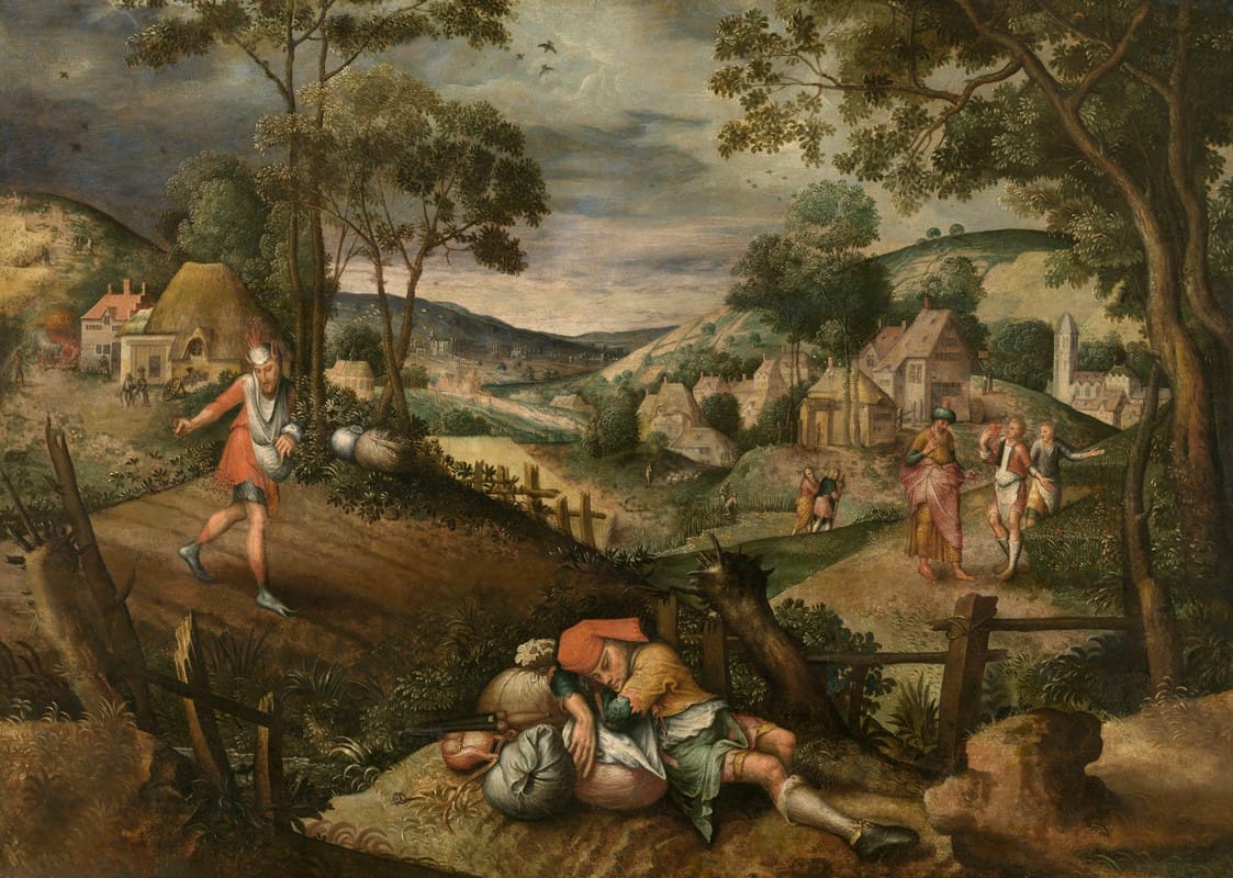Meester van de Verloren Zoon - The Sower, Parable of Christ