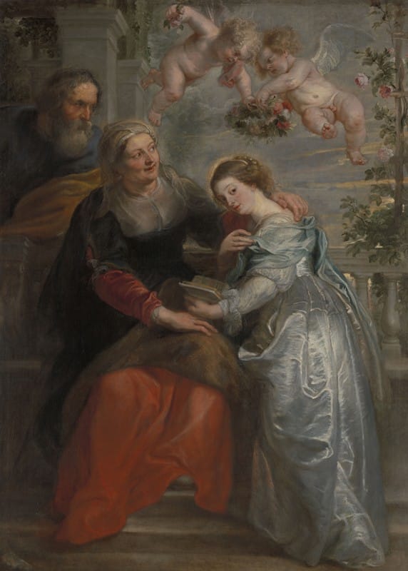 Peter Paul Rubens - The Education of Mary