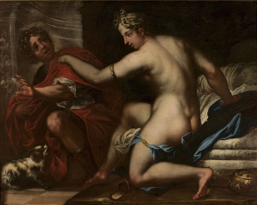 Pietro Liberi - Joseph and Potiphar’s wife