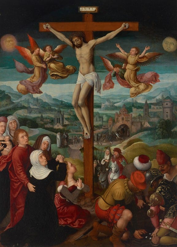 Adriaen Isenbrant - The Crucifixion