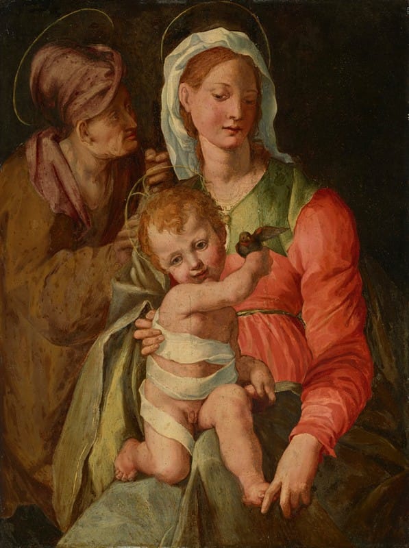 Giacomo Coppi - The Madonna and Child with Saint Anne