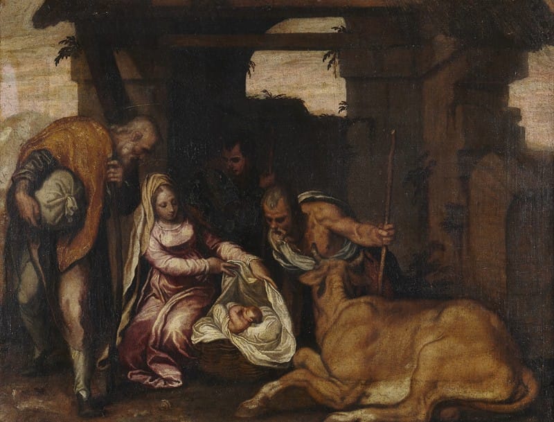 Paolo Farinati - Adoration of the Shepherds