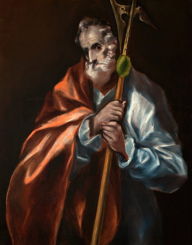 El Greco (Domenikos Theotokopoulos) - Apostle St Thaddeus (Jude)