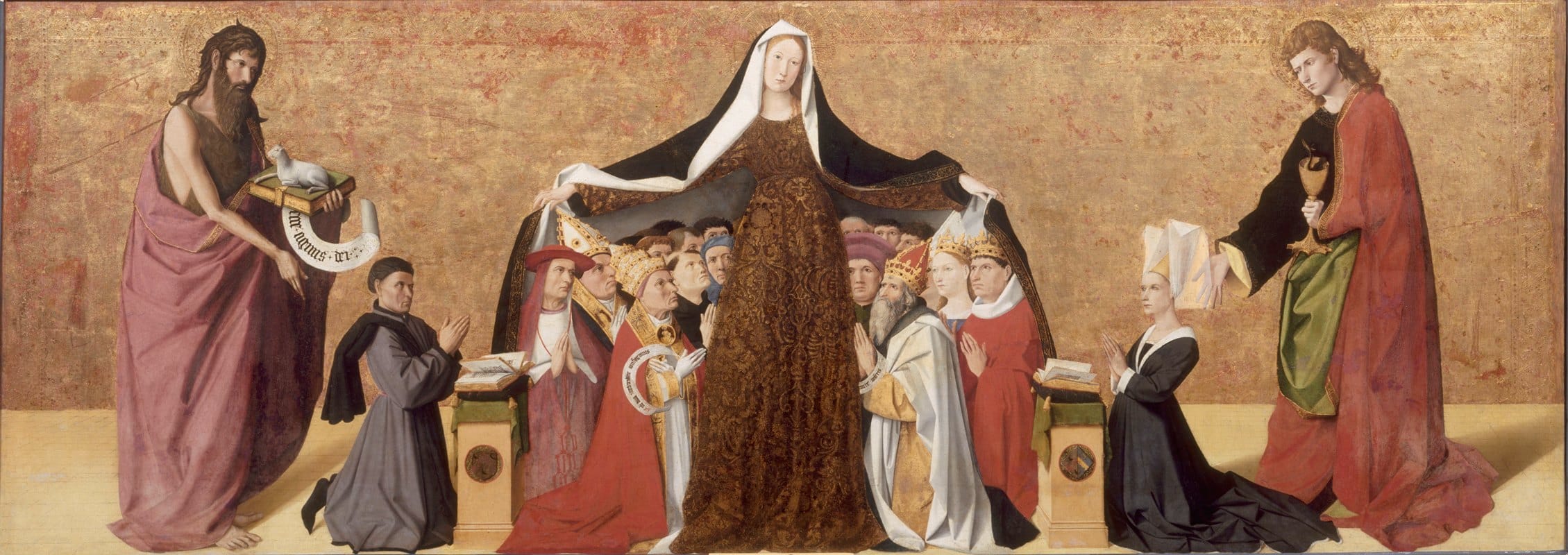 Enguerrand Quarton - The Virgin of Mercy