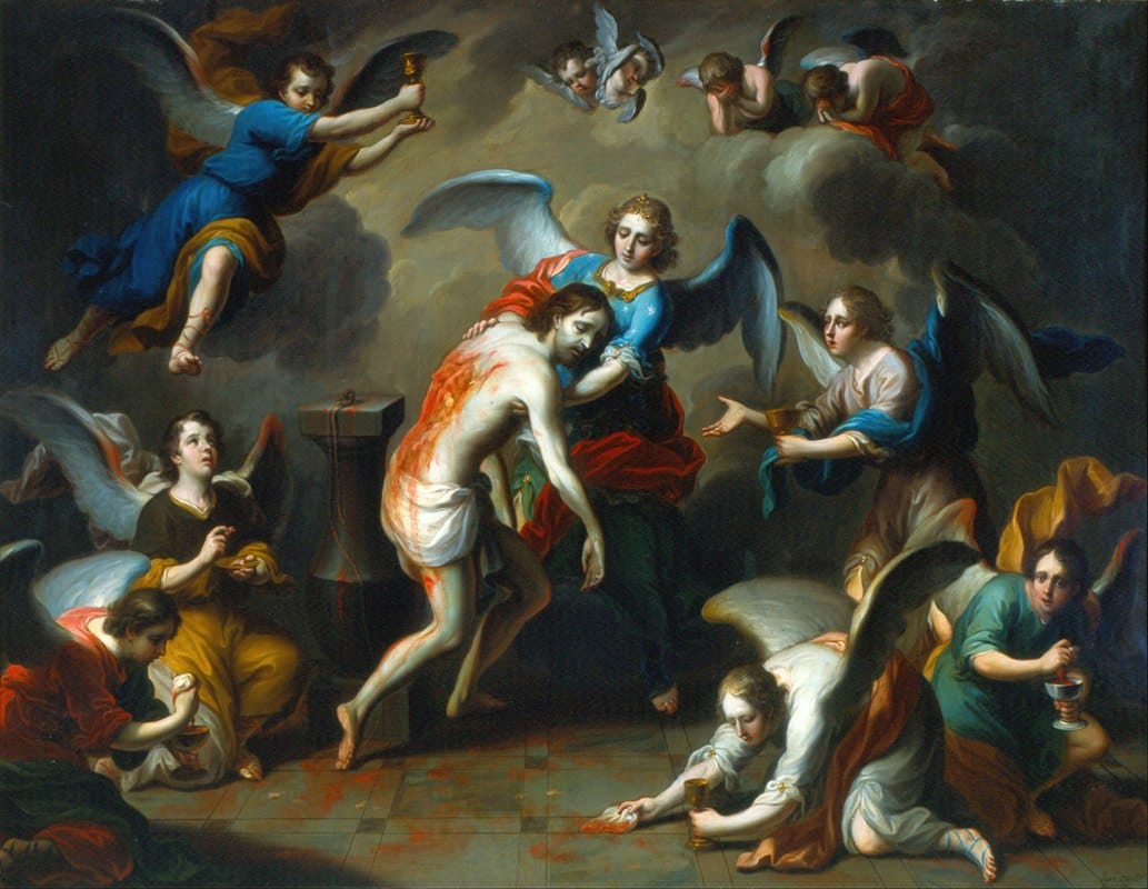 Juan Patricio Morlete Ruiz - Christ Consoled by the Angels