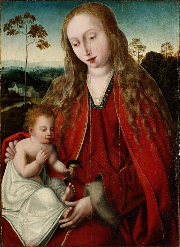 Master of the Mansi Magdalen - Madonna and Child